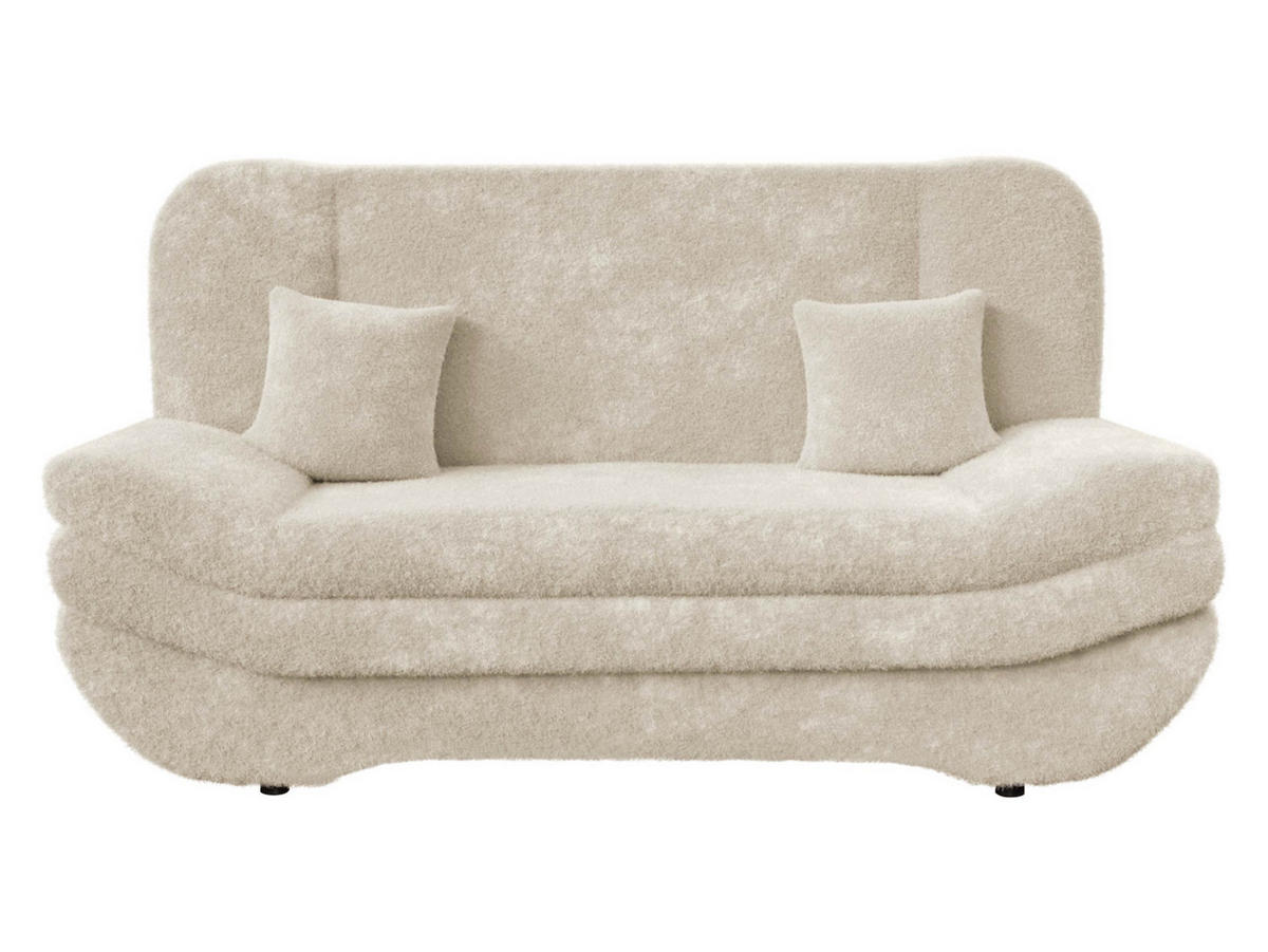 SCHLAFSOFA Weronika - Schwarz/Naturfarben, Holz/Kunststoff (200/95/90cm) - MIRJAN24