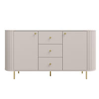 KOMMODE mit Schubladen beige OVI - Beige, Holzwerkstoff (165/85/42cm) - Compleo24