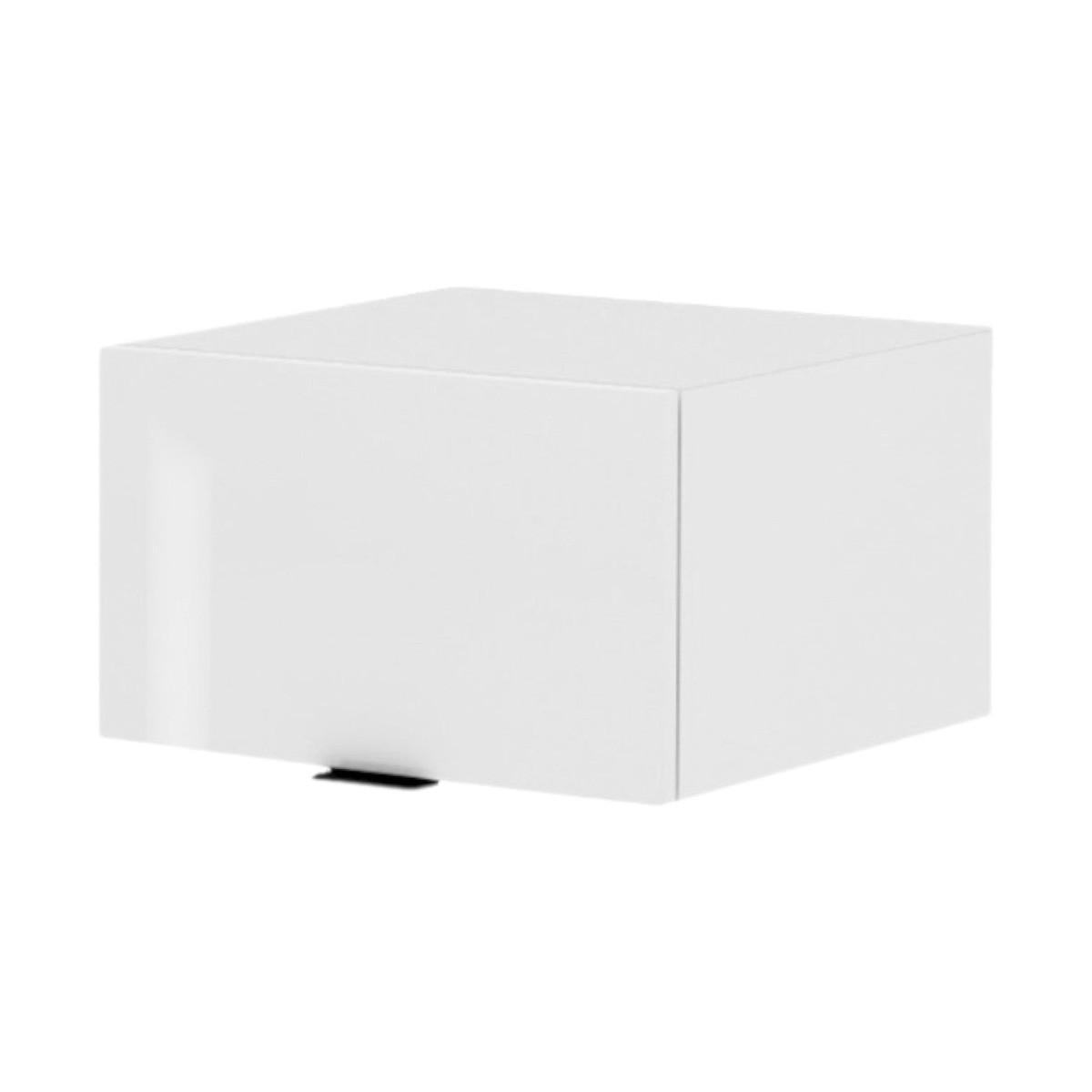 HÄNGESCHRANK – 60 cm – KU-NS60 – Lunara – Weiß Hochglanz - Weiß, Holzwerkstoff (60/36/56cm) - hi-markt