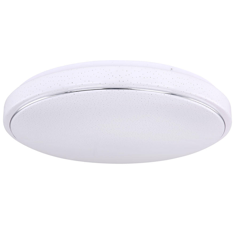 LED DECKENLEUCHTE Kalle Weiß Metall - Weiß, Metall (49/49/7.5cm) - Globo Lighting