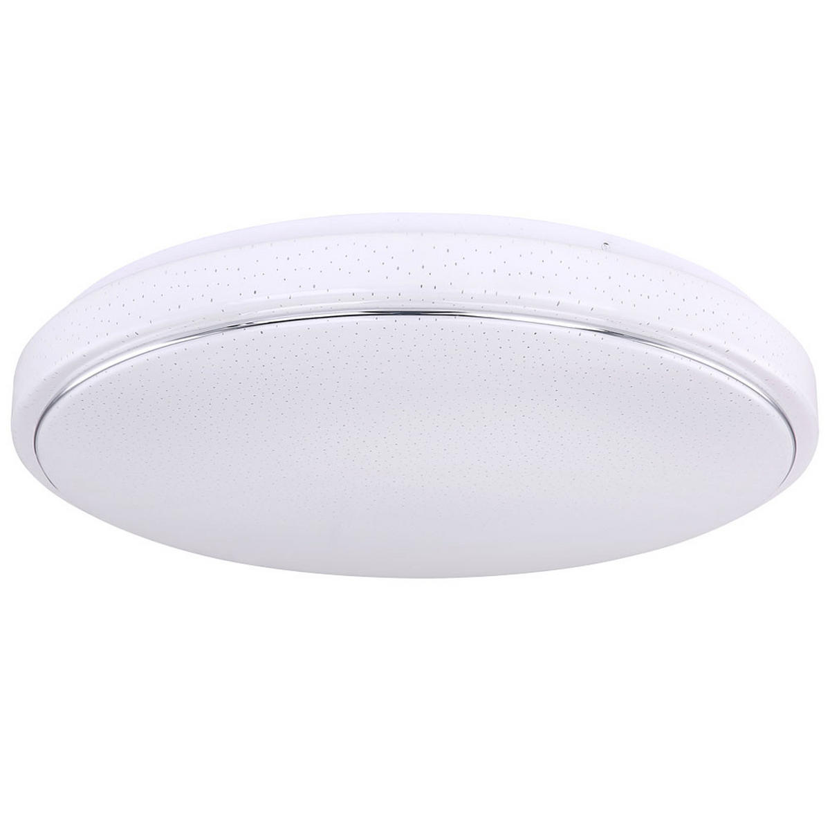 LED DECKENLEUCHTE Kalle Weiß Metall - Weiß, Metall (49/49/7.5cm) - Globo Lighting