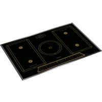 INDUKTIONS-KOCHFELD KCT 7797 FI Em, 77cm - Schwarz, Glas/Keramik (77/5.5/52cm) - Kaiser Küchengeräte