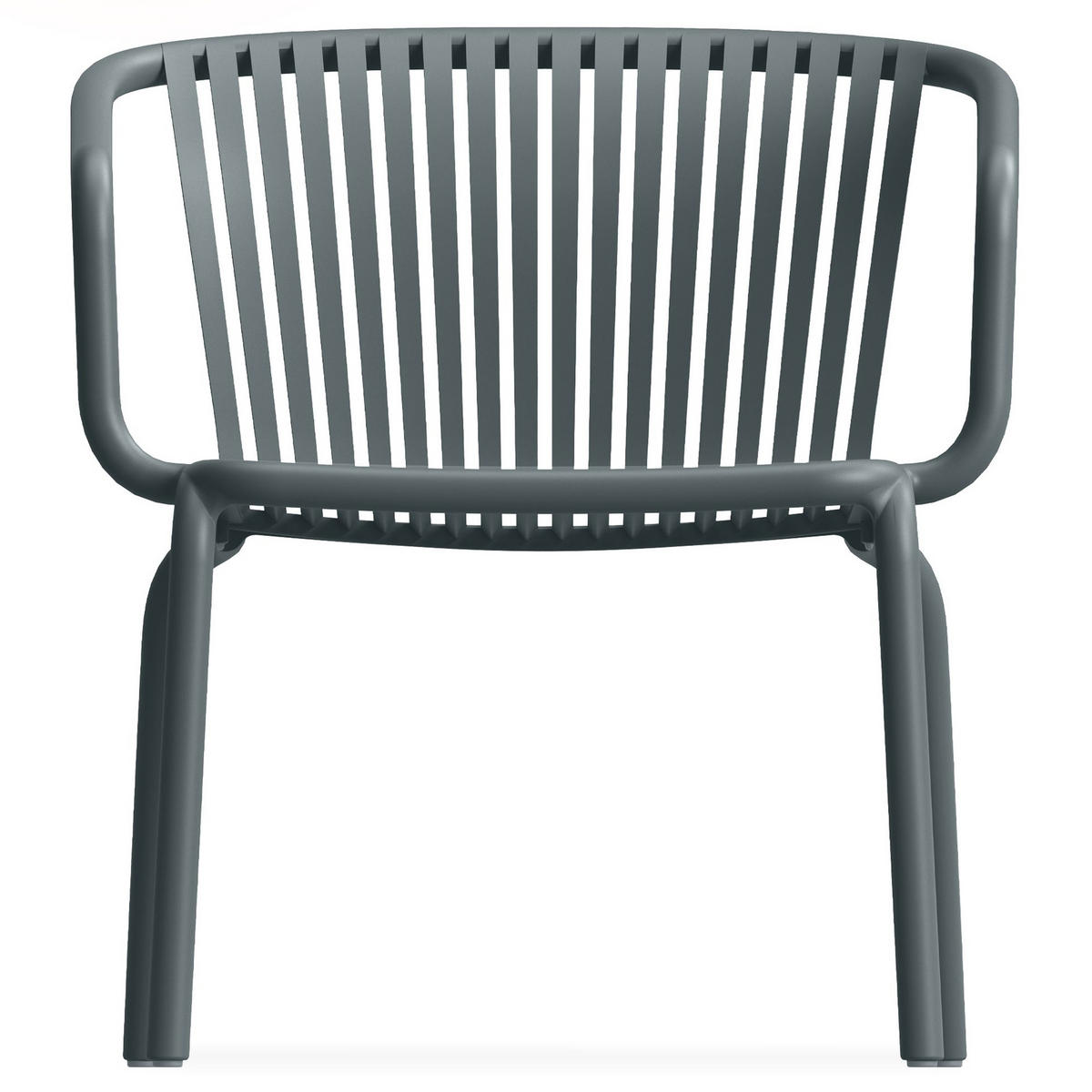 GARTEN ESSGRUPPE FICCARI, Gartenmöbel-Set 5-tlg, Anthrazit - Anthrazit, Kunststoff - KONSIMO®