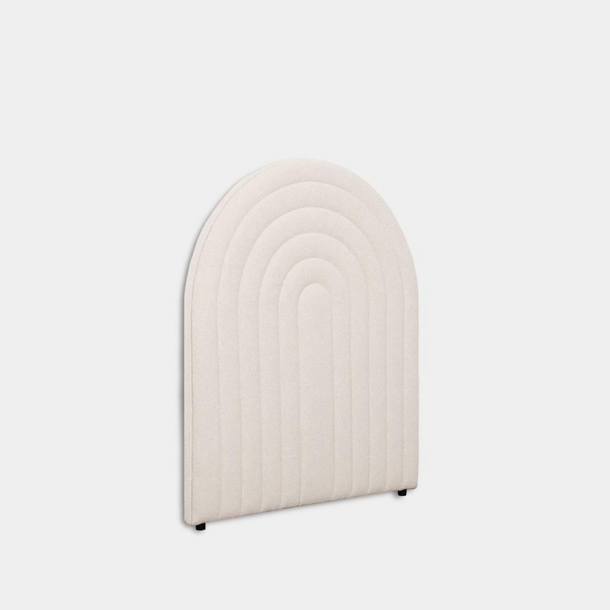 CABECERO INDIVIDUAL Kio Beige 107 cm x 125 cm - Beige, Textil (107/7cm) - Klast Home