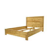BETT aus Massivholz MIDLAND - Honig, Holz (90/200cm) - Seart