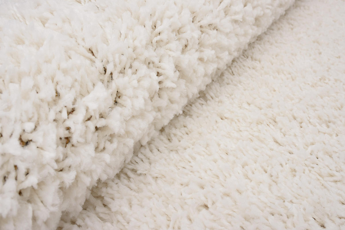 TEPPICH ESSENCE ROUND Creme 80/80 cm - Creme, Textil (80/80cm) - Tapiso