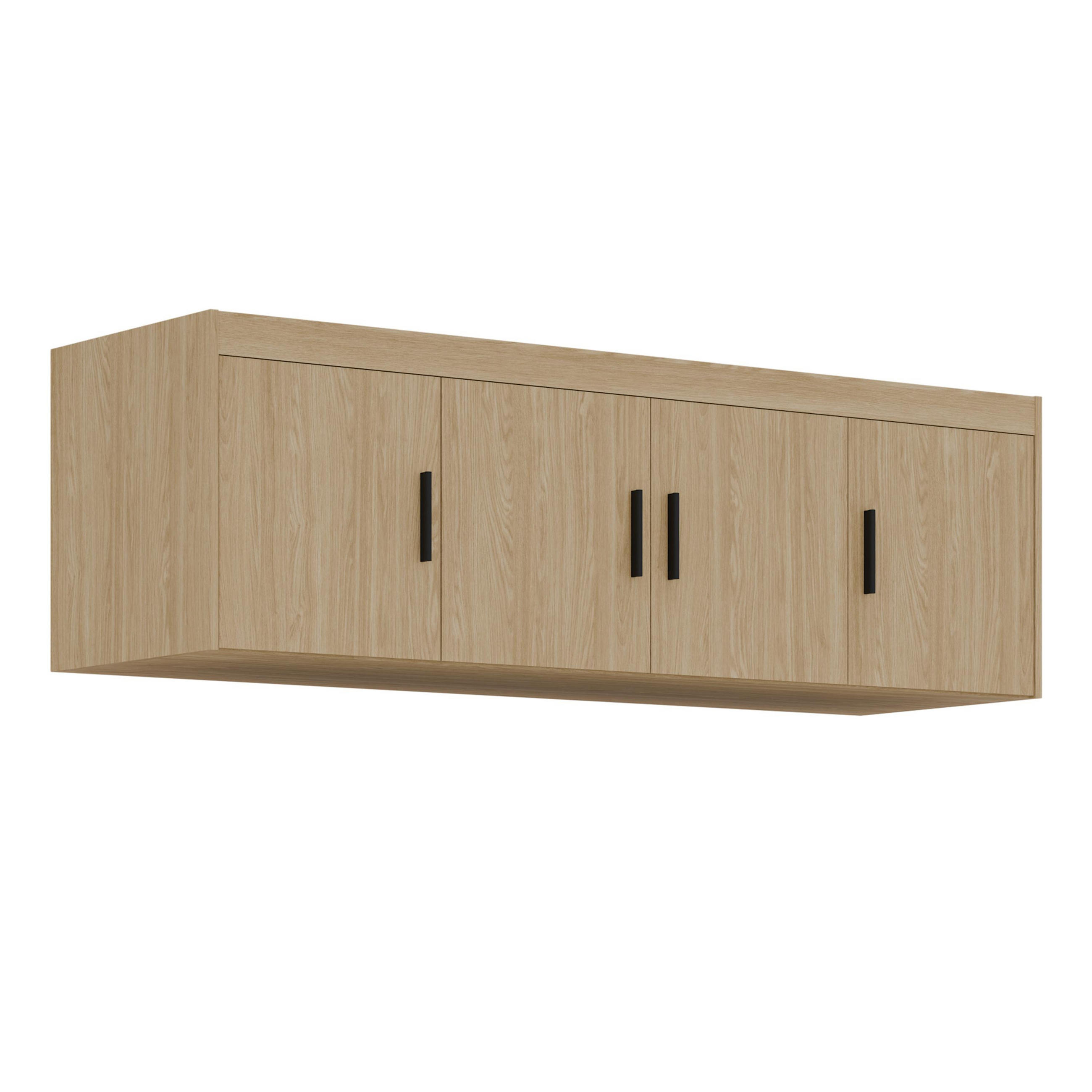 AX Living Aufsatzschrank Eiche 176.3x55x53 cm