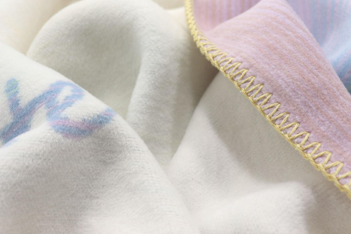 KINDERDECKE Lovely & Sweet Milestone 100 x 150cm - Multicolor, Textil (100/150cm) - Biederlack