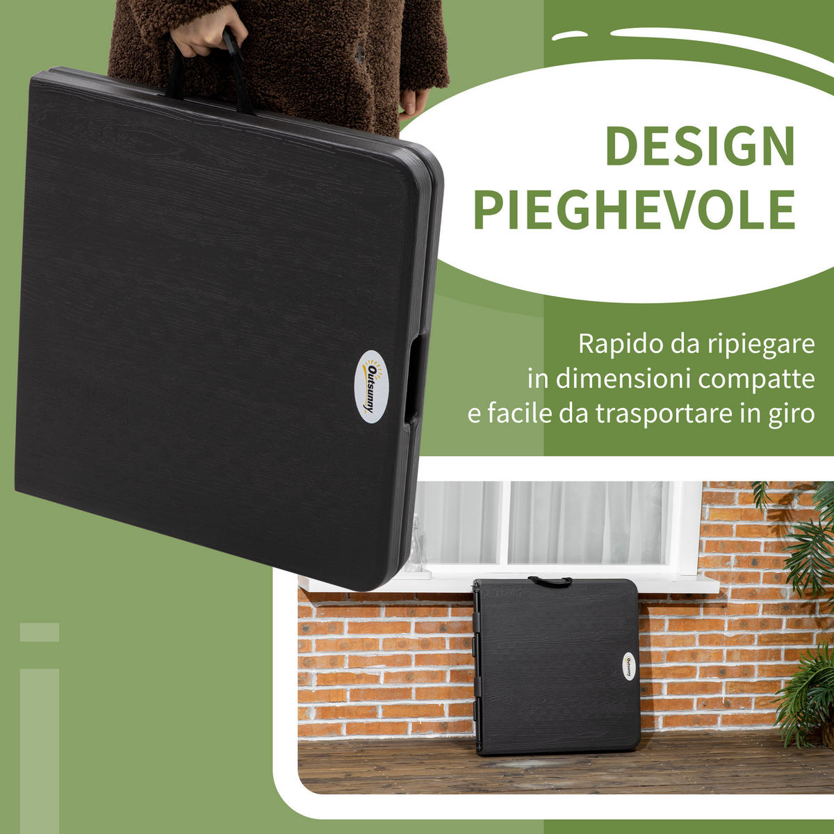 GARTENTISCH,DUNKELGRAU,1 Stück - Grau, Naturmaterialien (118/60/74cm) - GiPP
