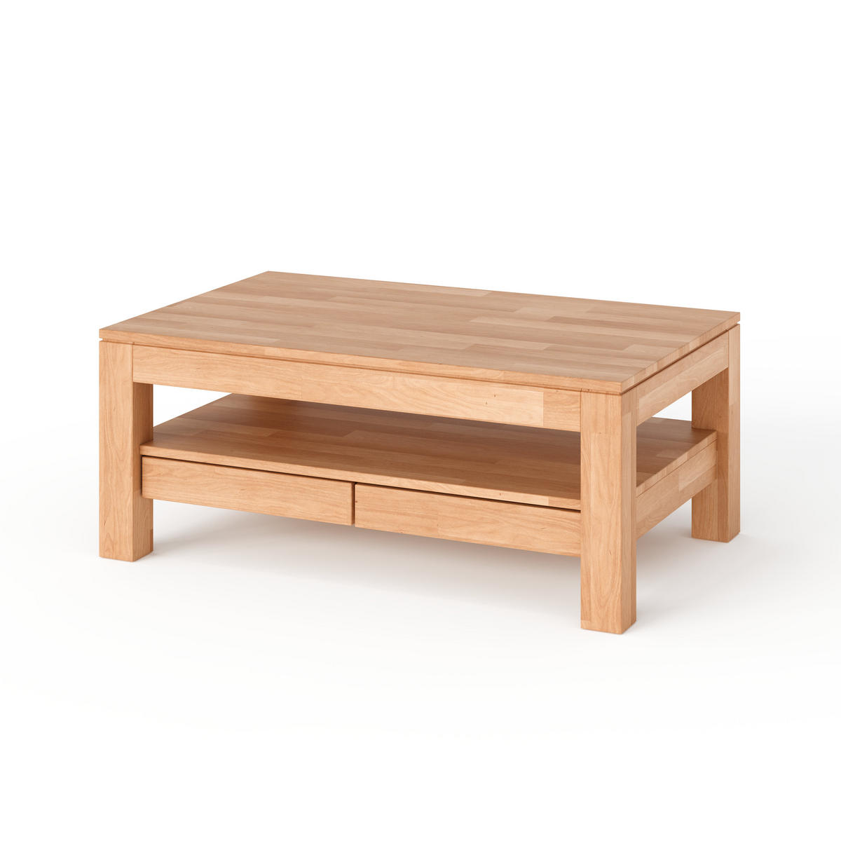 COUCHTISCH Viborg - Buchefarben, Holz (110/70/45cm) - kiki design