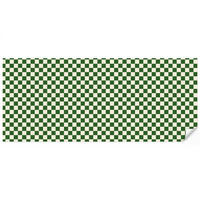 KINDERTAPETE - Schachbrett - Muster - Grün - 500x220 cm - Grün, Papier (500/220cm) - OnlyWow