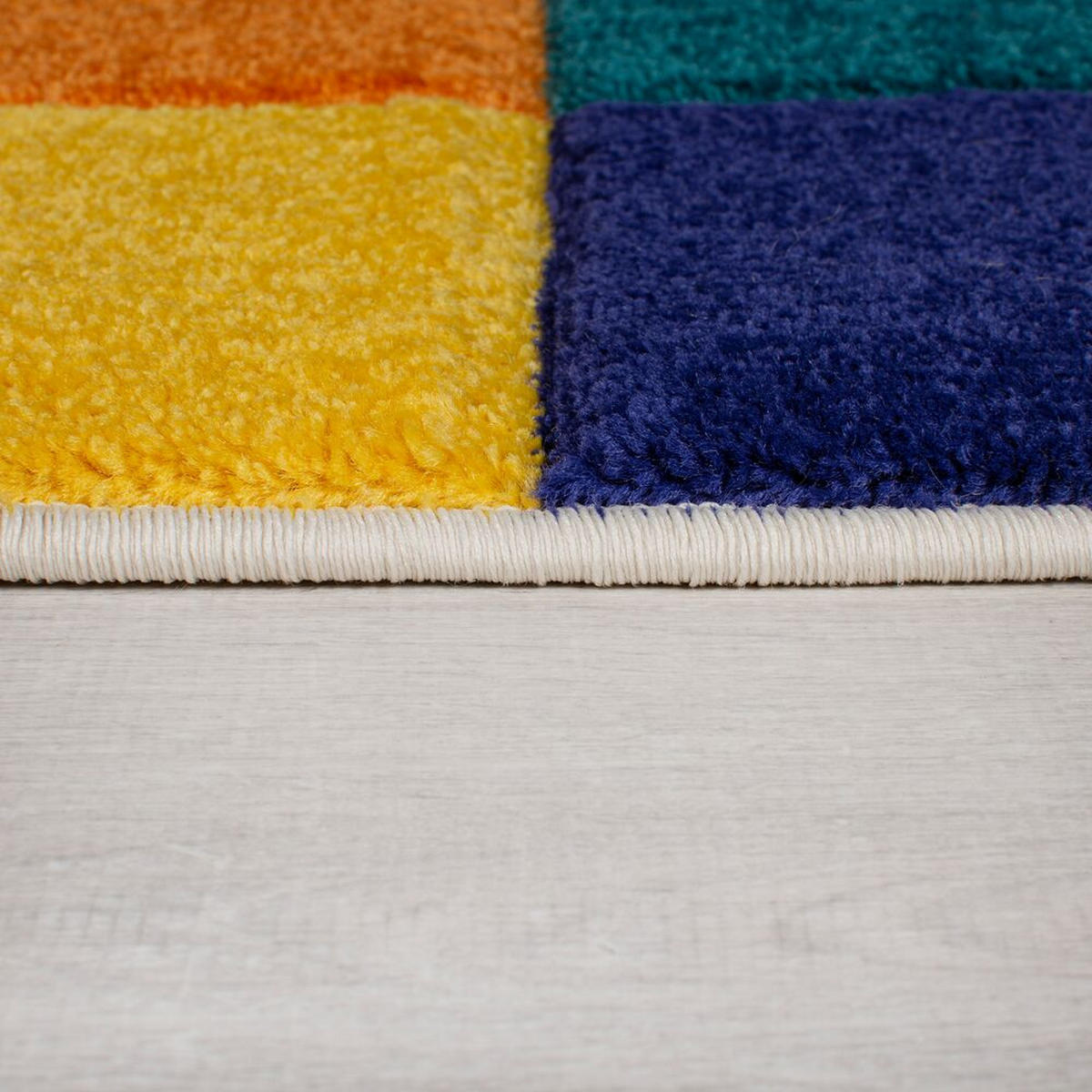 TEPPICH Bunt-Retro-Geometrisch, langlebig QUAGGY, Multi 200x290 cm - Multicolor, Textil (200/290cm) - KADIMA DESIGN