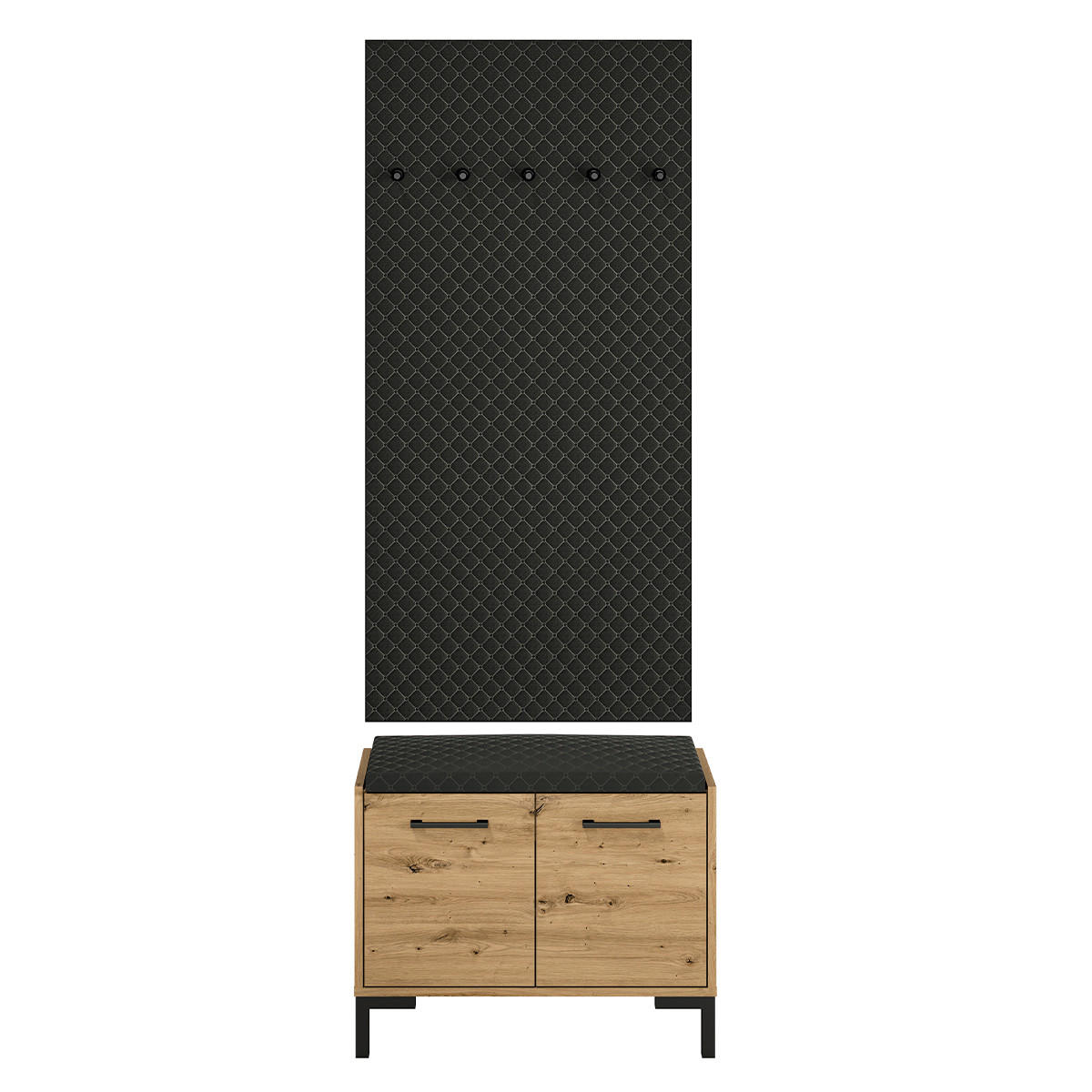 EINGANGSMÖBEL Liora Holz - Braun, Holzwerkstoff (70/54/34cm) - Petits-meubles