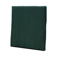 SITZKISSEN Anafi 40x40x3cm DUNKELGRÜN - Dunkelgrün, Textil (40/40cm)