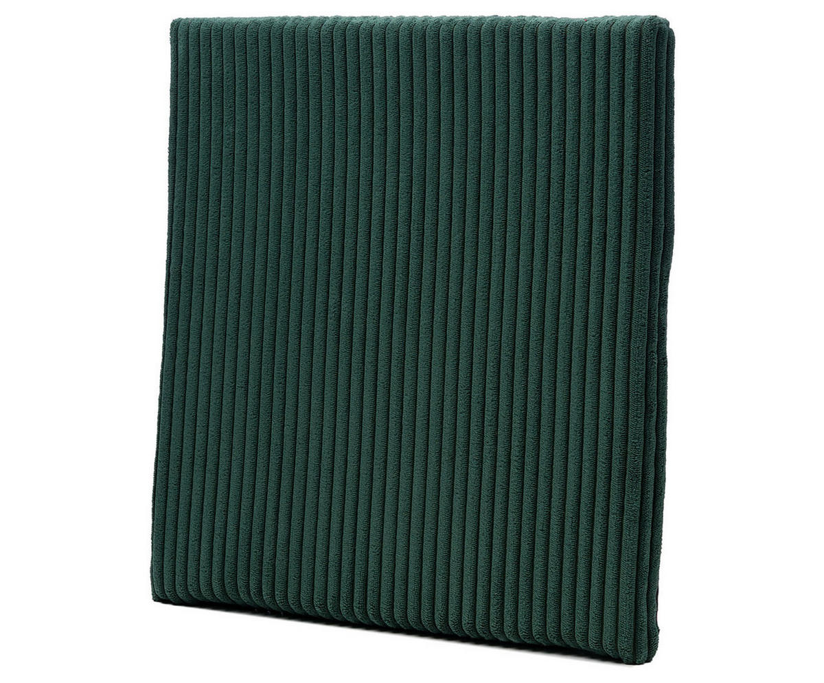 SITZKISSEN Anafi 40x40x3cm DUNKELGRÜN - Dunkelgrün, Textil (40/40cm)