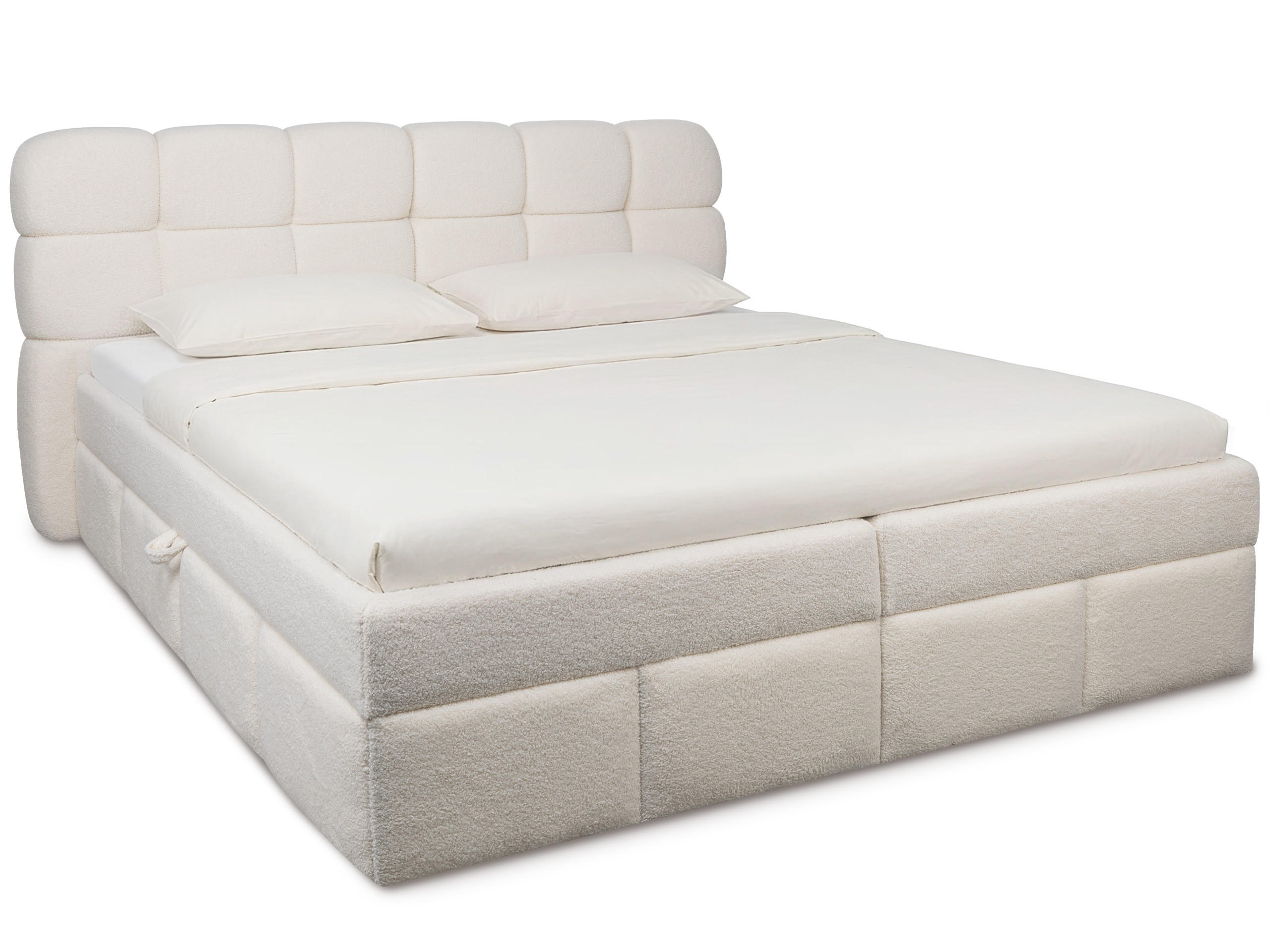 BOXBETT Mira hellbeige 180/200 cm Recharge Topper - Beige, Textil (180/200cm) - wonello
