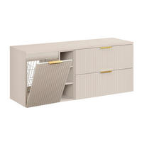 WASCHTISCHUNTERSCHRANK 140.8cm Adriel Kaschmir - Beige, Holzwerkstoff (140.8/59/46cm) - Petits-meubles