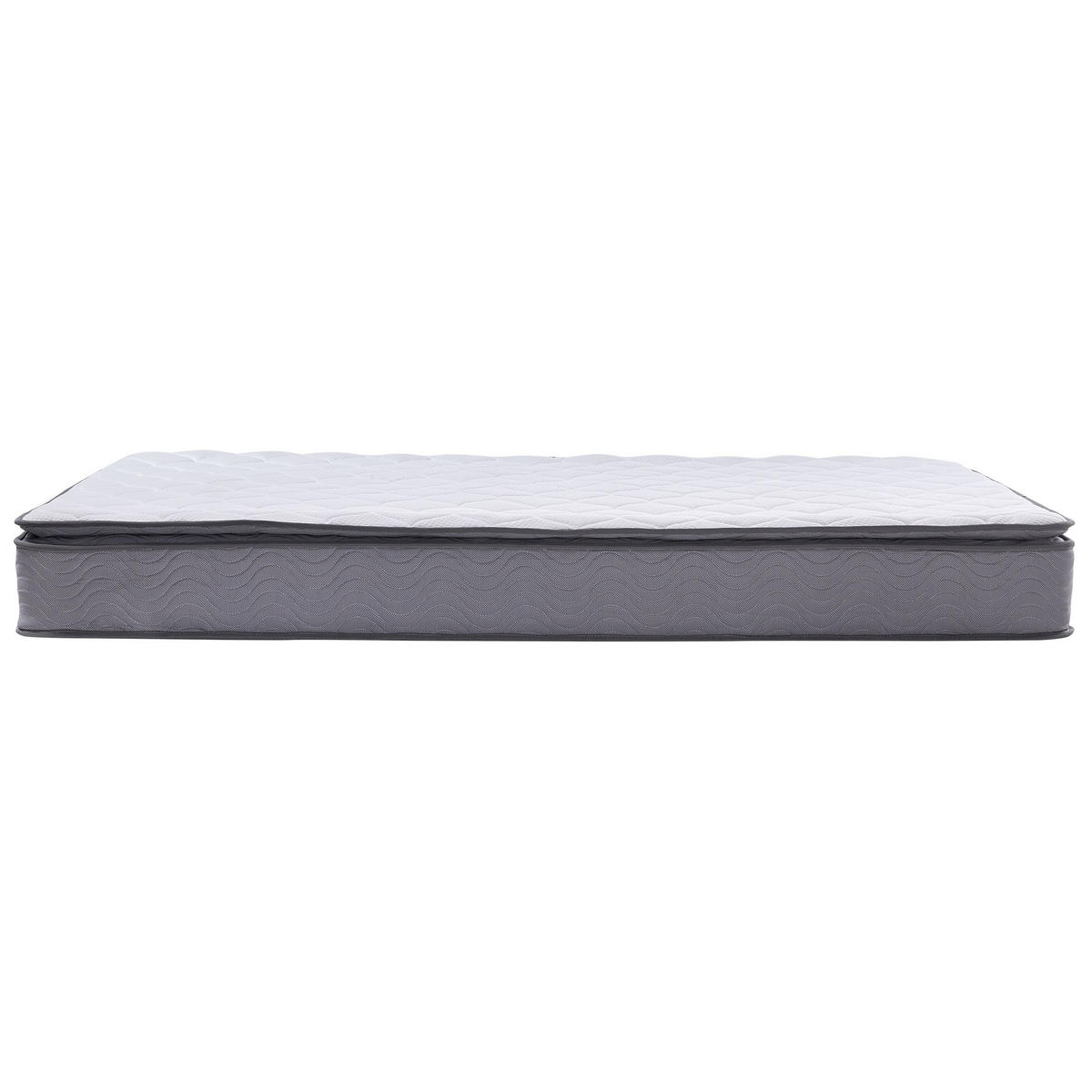 TASCHENFEDERKERNMATRATZE hart 90/200/20 cm Splendour - Weiß, Textil (90/200cm) - Beliani