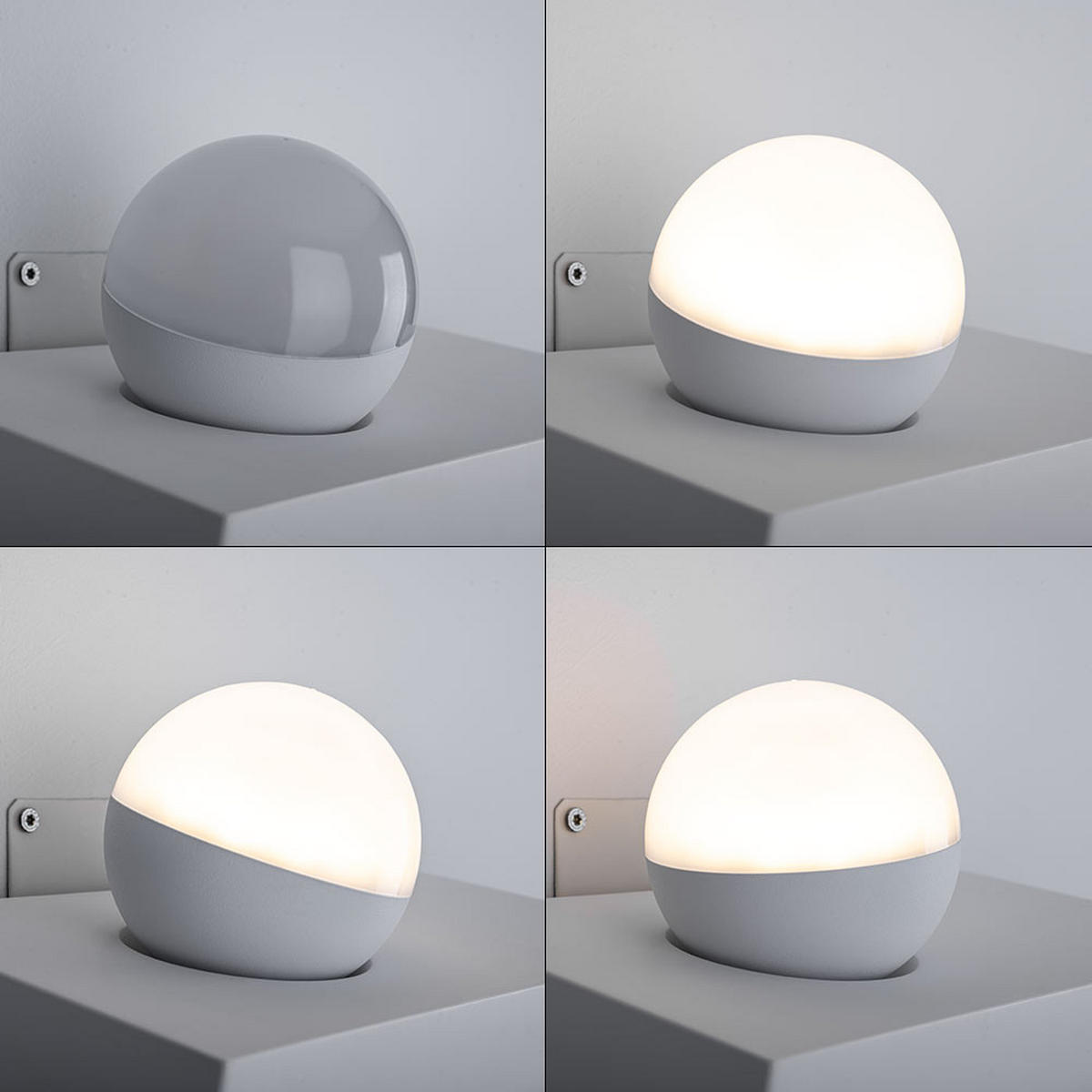 LED WANDLEUCHTE Christine Weiß Metall Gips - Weiß, Metall (30/17.5/15cm) - Globo Lighting