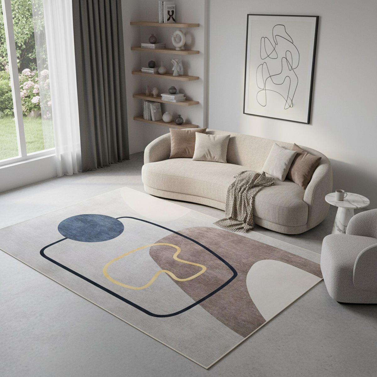 TEPPICH NORA Multicolor 140/200 cm - Multicolor, Textil (140/200cm) - Tapiso