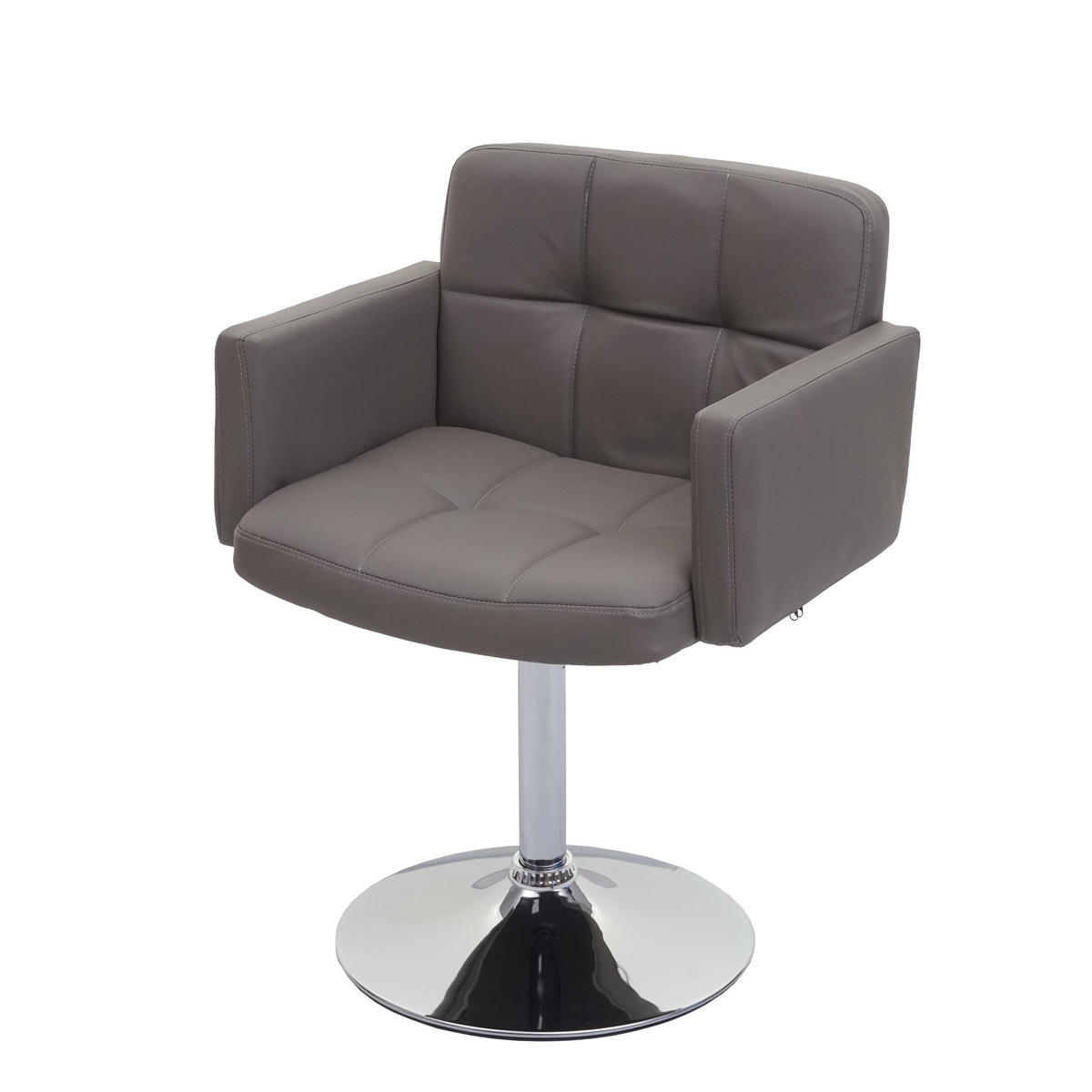 ESSZIMMERSTUHL Hellgrau - Hellgrau, Textil (60/80/55cm) - MCW