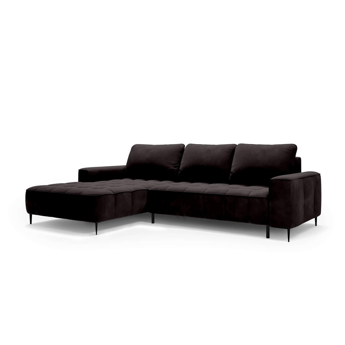 ECKSOFA Francessco Multicolor - Multicolor, Textil (280/90/166cm) - Pillovely