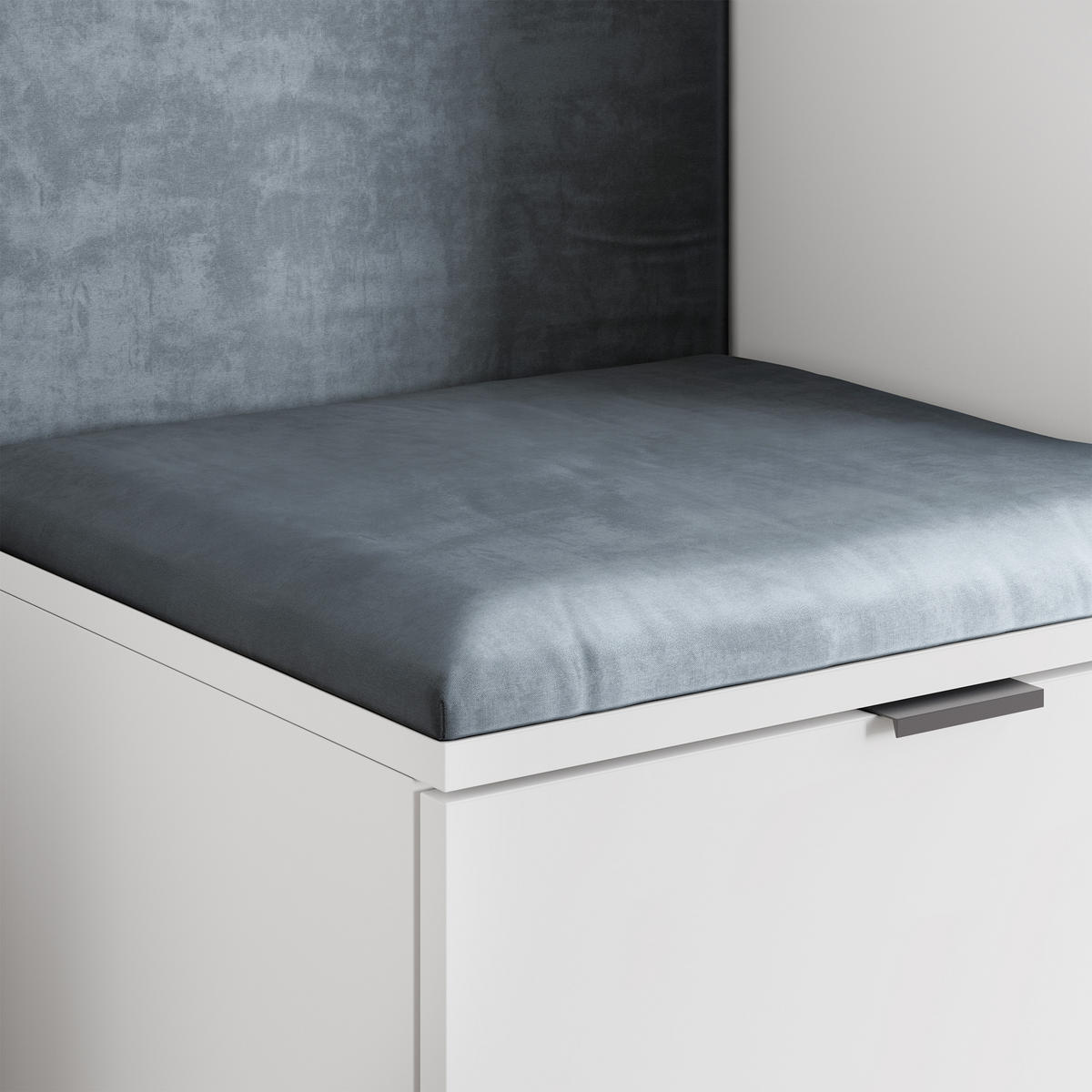 GARDEROBENSCHRANK VIRA 95/181/51 cm Modern Garderobe-Set Eiche Lefkas - Eichefarben/Schwarz, Holzwerkstoff (95/181/51cm) - MASSENO