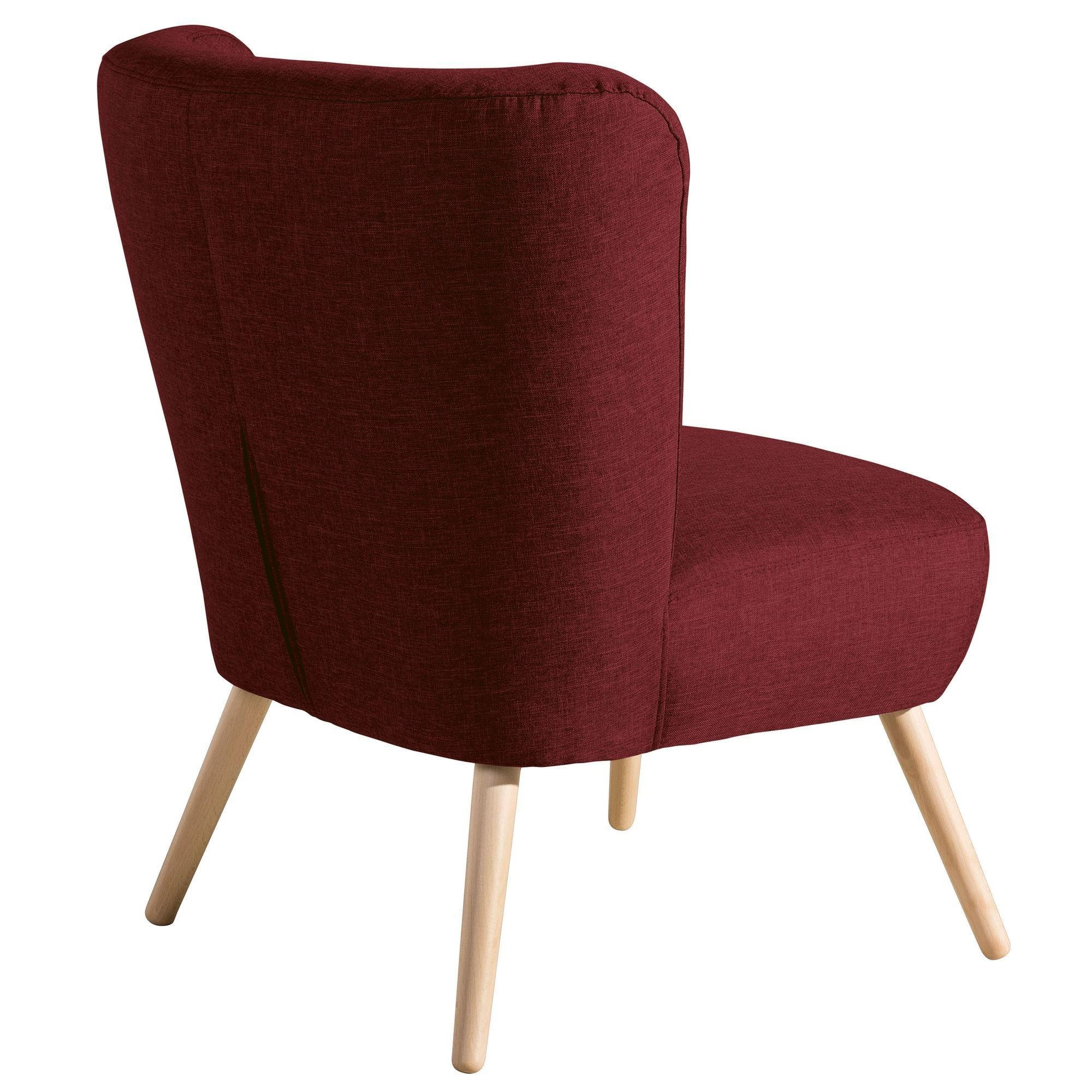 58aufmkessel Sessel Rot 69x80x68 cm
