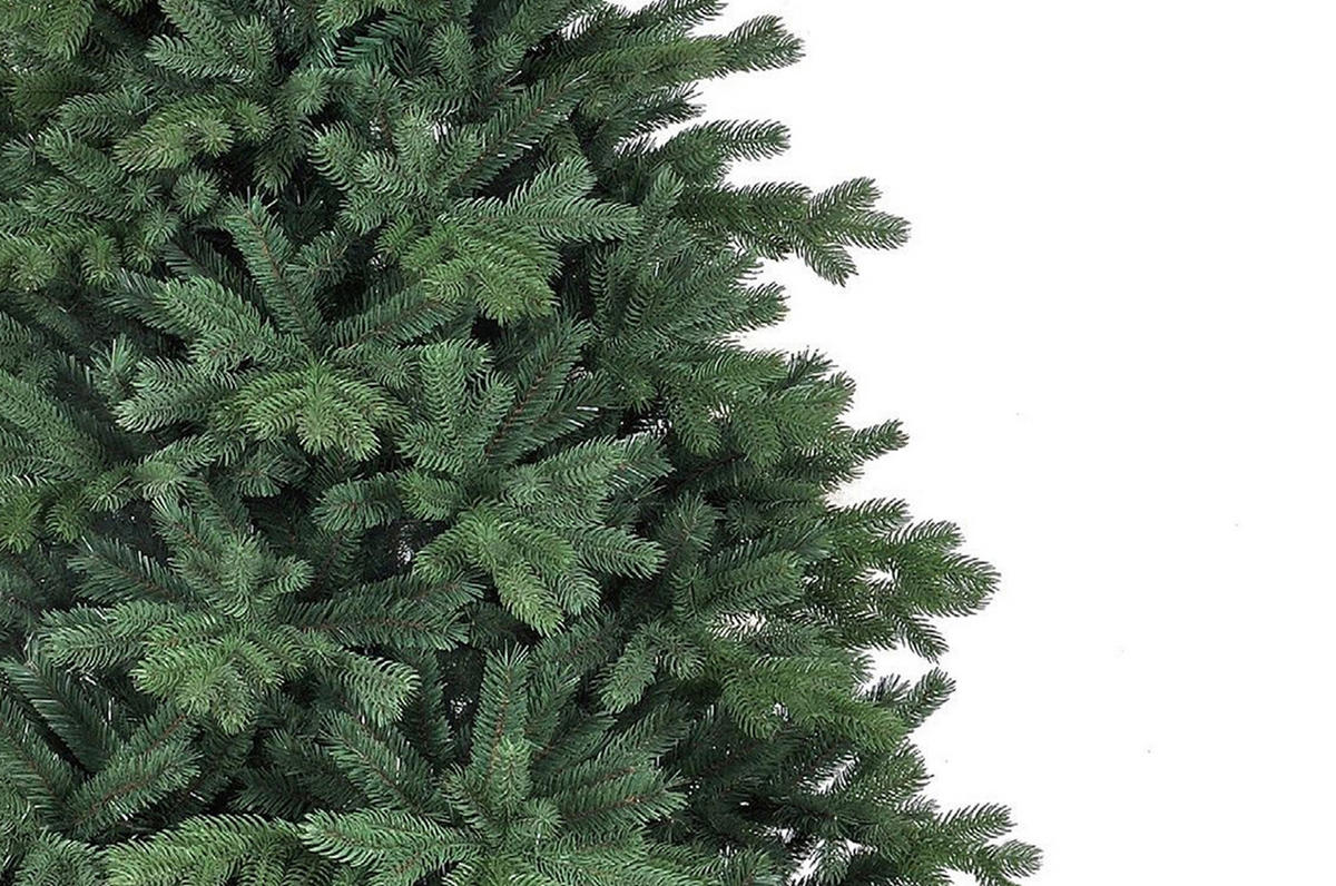 LAALU WEIHNACHTSBAUM geschmückt künstlich mit 106 Ornamenten CHAMPAGNE II 180 cm Baum mit Ständer und Weihnachtsornamenten - Champagner/Goldfarben, Kunststoff (180cm) - LAALU