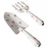 GARTENWERKZEUGE Lilly 2er-Set - Weiß, Metall (8/3/28cm)