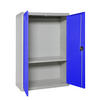 STAHLSCHRANK Amego HxBxT 90x80x40 cm 1x Fachboden Blau-Grau - Blau, Metall (80/90/40cm) - PROREGAL