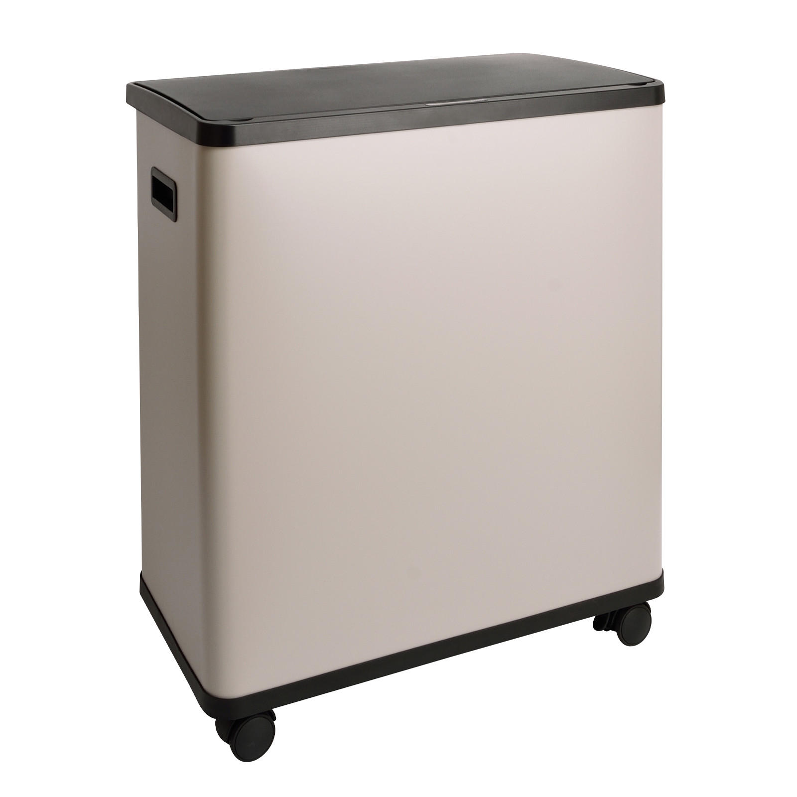 MÜLLEIMER SR2X30 60L Taupe - Taupe, Metall (57/60/34cm) - SVITA