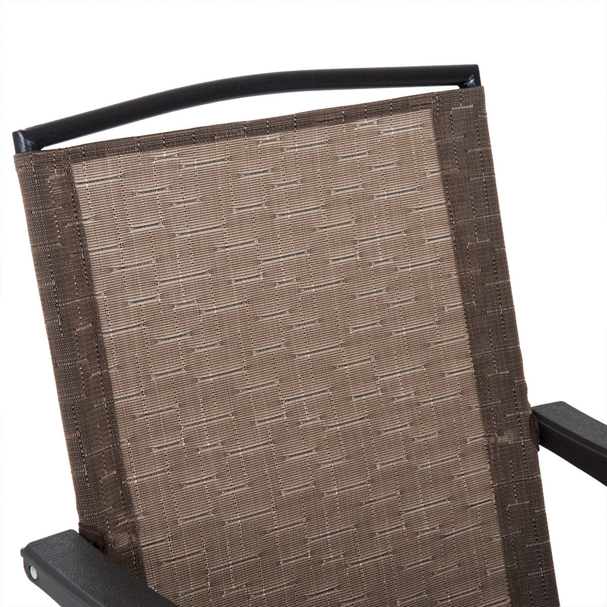 BALKONSET 3-teilig DE-14069 Schokolade - Braun, Metall - ComfortXL