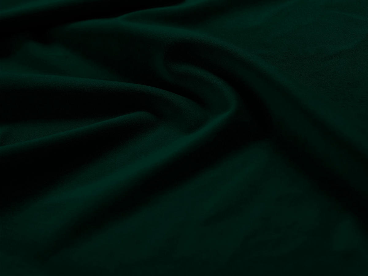 SOFA Lupine aus Samt flaschengrün 2 Sitzplätze - Dunkelgrün, Textil (200/70/95cm) - Micadoni
