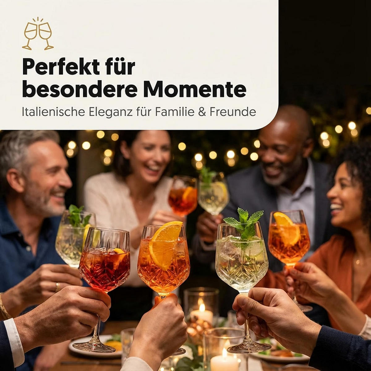 COCKTAIL/APERITIFGLAS Alkemist 530 ml 6er Set - Transparent, Glas (0.53L) - Der-Porzellan-Laden