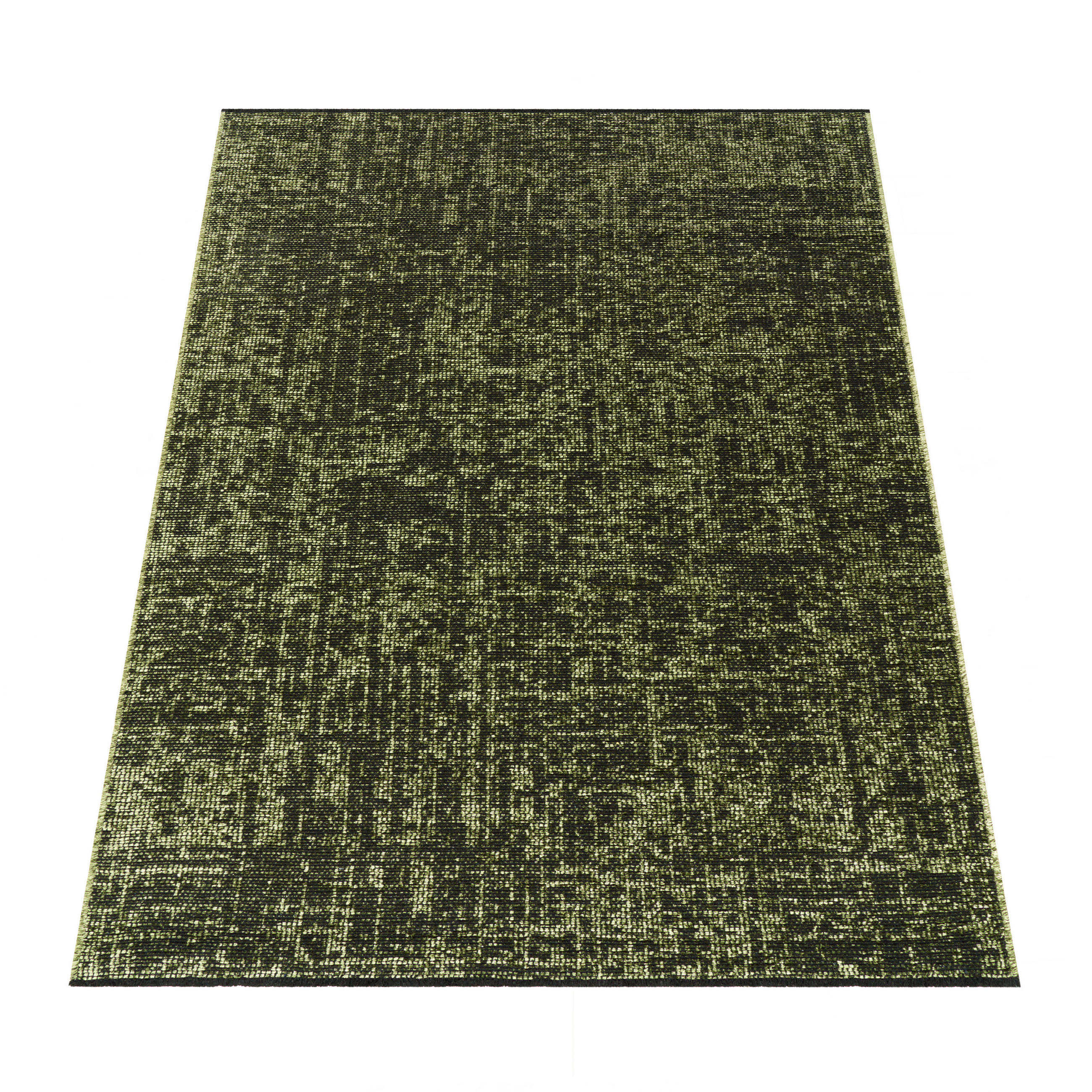 KURZFLORTEPPICH 60/100 cm Melbourne 690 - Grün, Textil (60/100cm) - Paco Home