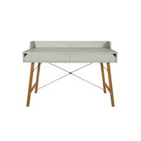 SCHREIBTISCH Lotta Grün - Grün, Holzwerkstoff (60/120/86cm) - Petits-meubles