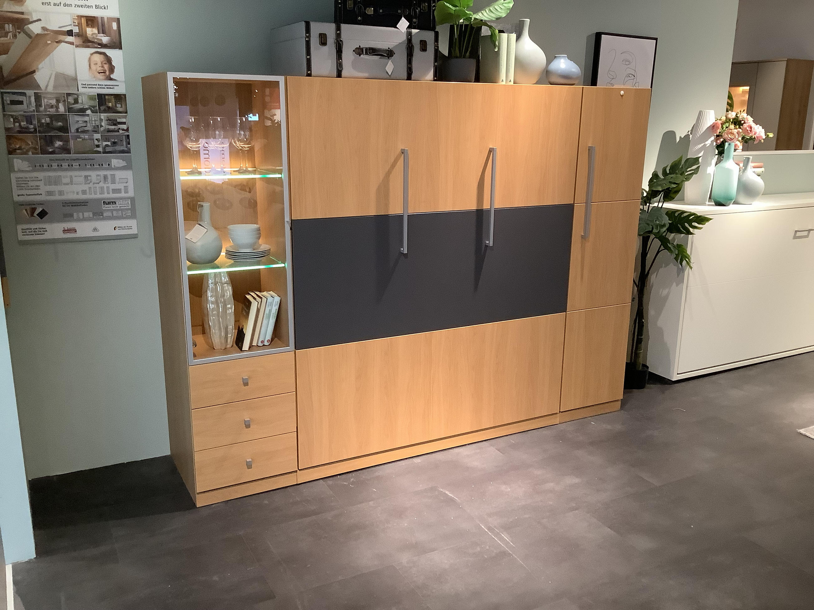 Schrankbettkombi Milano