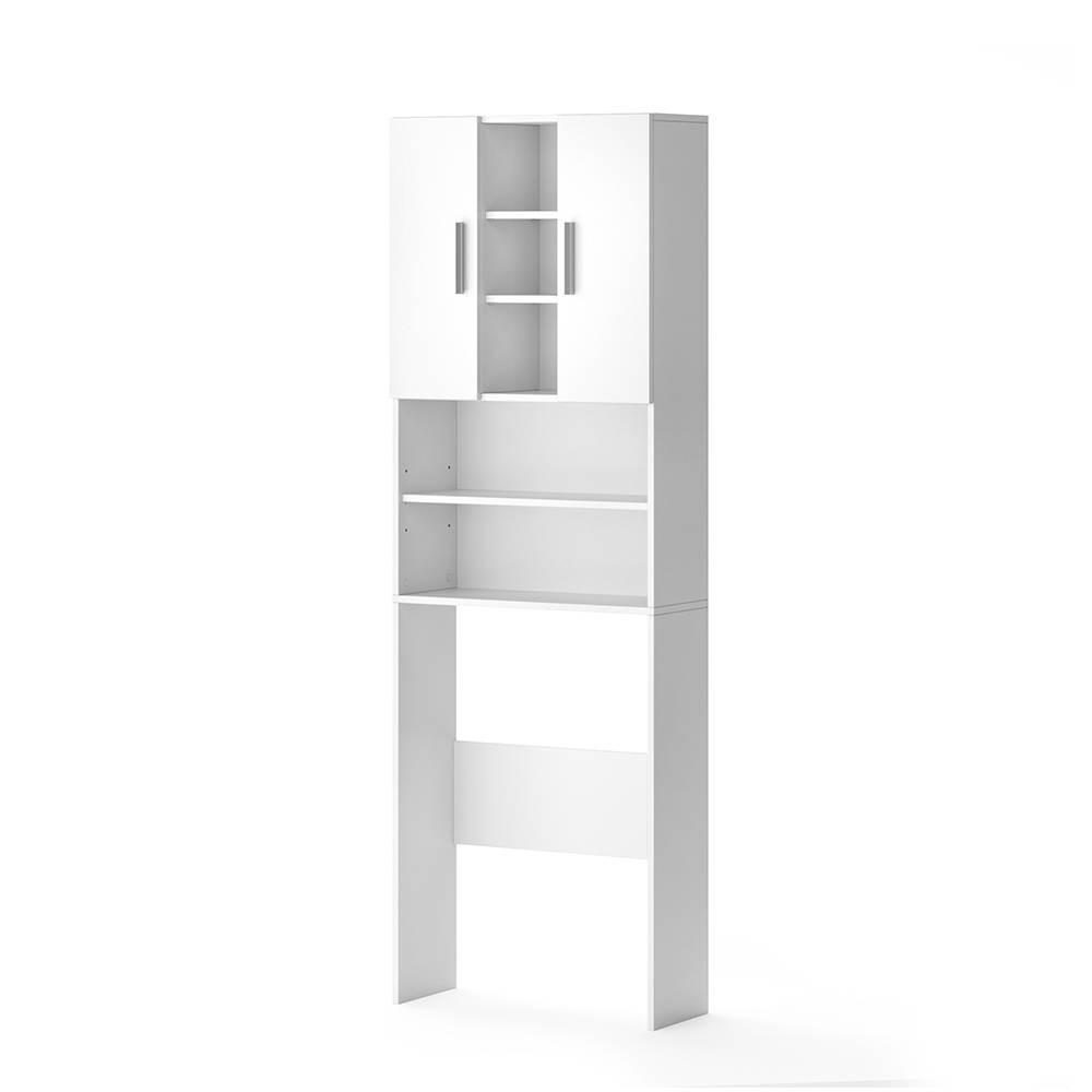 WASCHMASCHINENSCHRANK Luis Weiß 64 x 190 cm - Weiß, Holzwerkstoff (64/190/25.6cm) - Vicco