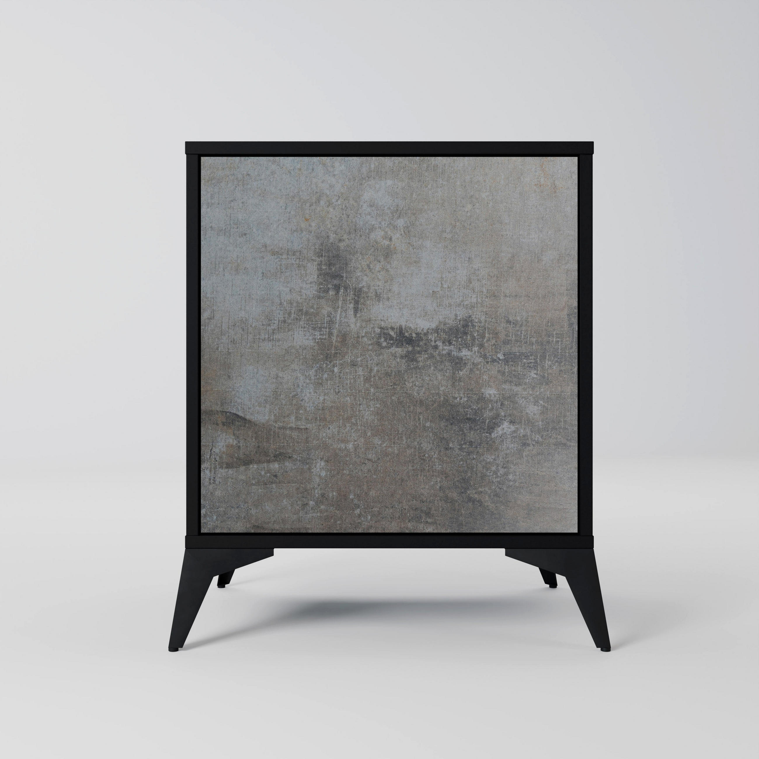 SpaceRebels Sideboard Schwarz 57.5x70.5x42 cm