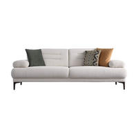 2-SITZER Sofa ELANORA, Creme - Creme, Kunststoff/Textil (190/84/103cm) - Villa Möbel