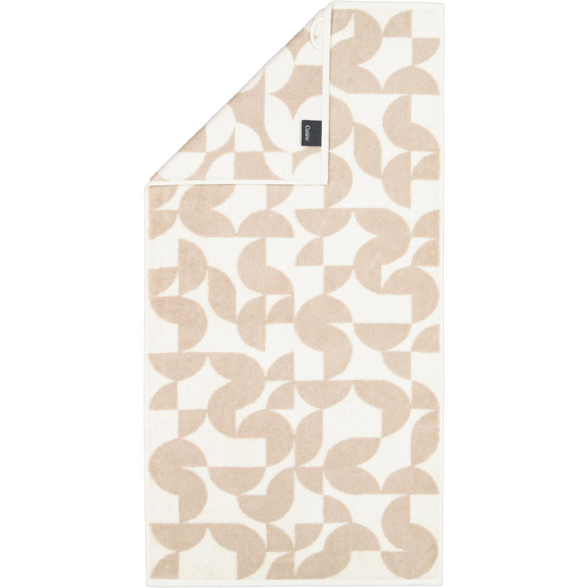 HANDTÜCHER STUDIO GRAFIK 6251 LEINEN - 33 - Beige, Textil (50/100cm) - Cawoe