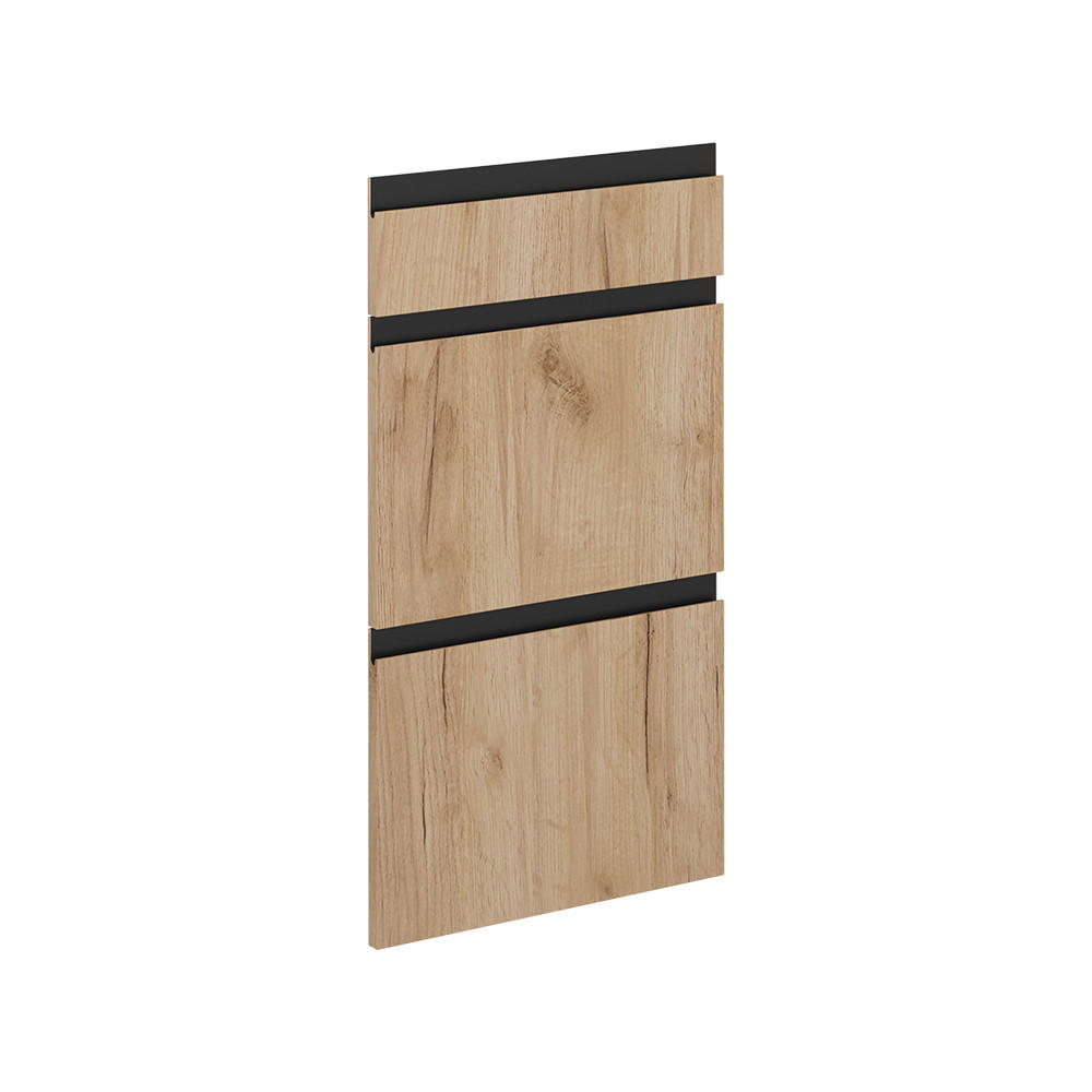KÖKSFRONT R-Line Goldkraft ek 39.6x70.4 cm möbelfront för underskåp med lådor Honungsek 70.4/39.6/1.6 cm