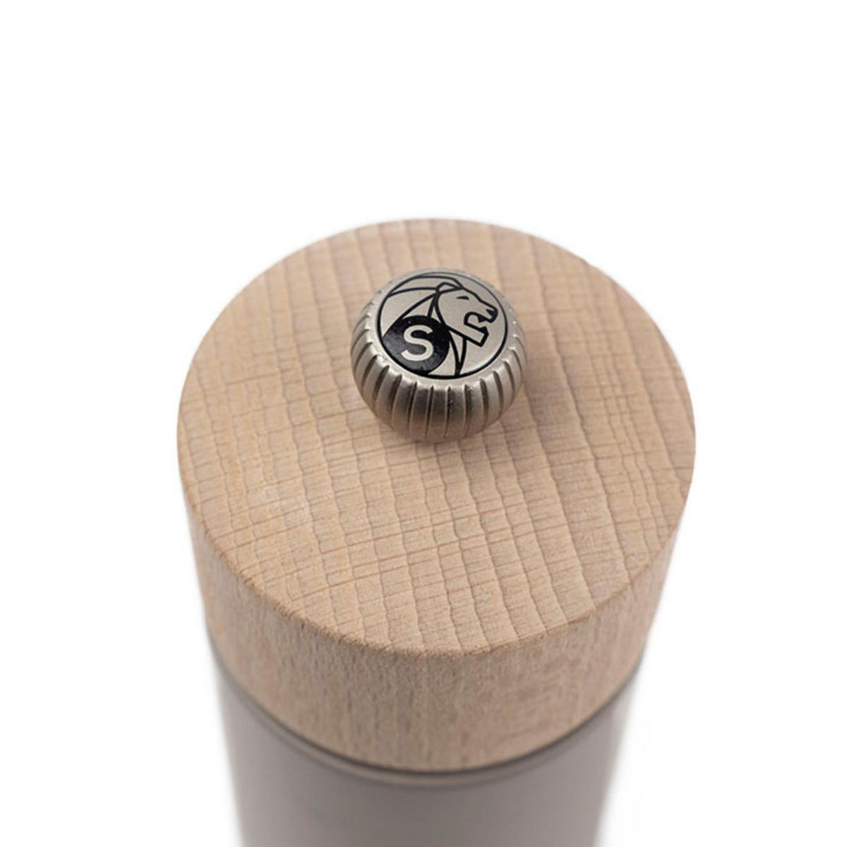 SALZMÜHLE Boreal 12cm Buchenholz Kieselgrau Zirkonia-Mahlwerk - Grau, Holz (52/12/52cm) - PEUGEOT