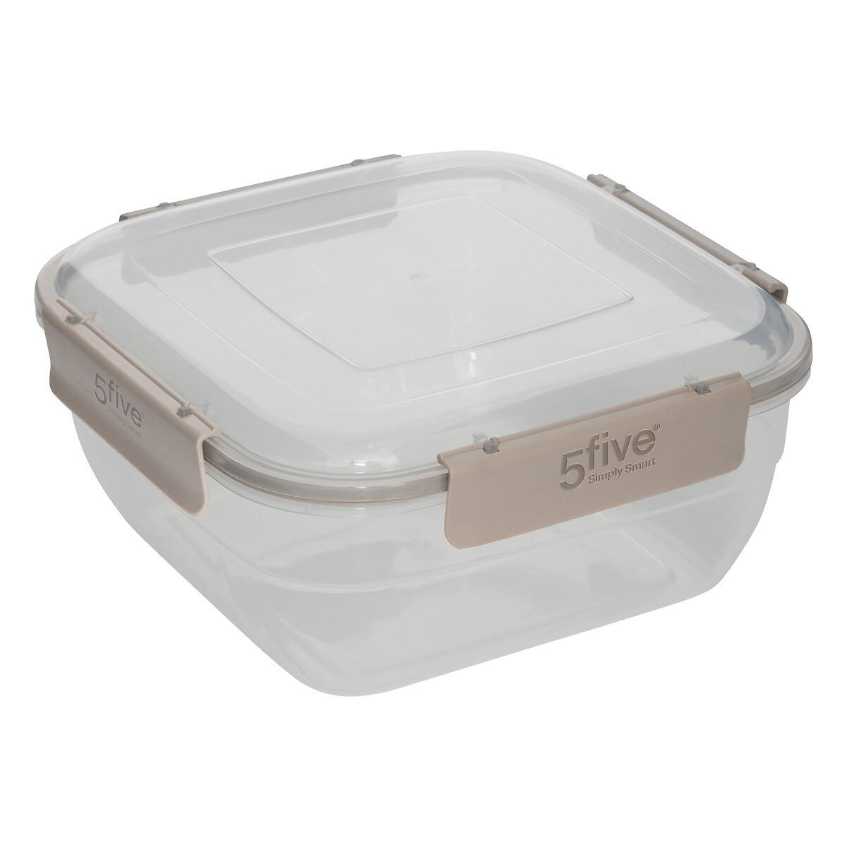 LEBENSMITTELBEHÄLTER mit Klickverschluss Klic 20,3/9,4/20,3 cm - Transparent, Kunststoff (9.4/20.3/20.3cm) - 5five Simply Smart
