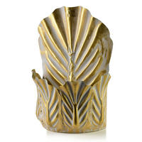 BLUMENTOPF Marina Gold 24/14/36 cm Metall - Goldfarben, Metall (14/36/24cm) - Mondex