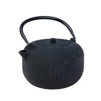TEEKANNE Base schwarz 16/16/11 cm Gusseisen - Schwarz, Metall (1L) - Mondex