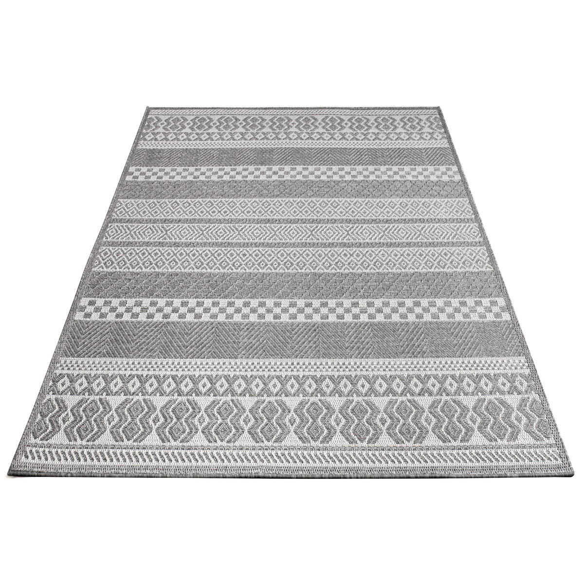 OUTDOORTEPPICH 200/280 cm Vermont 183 - Hellgrau, Textil (200/280cm) - Paco Home
