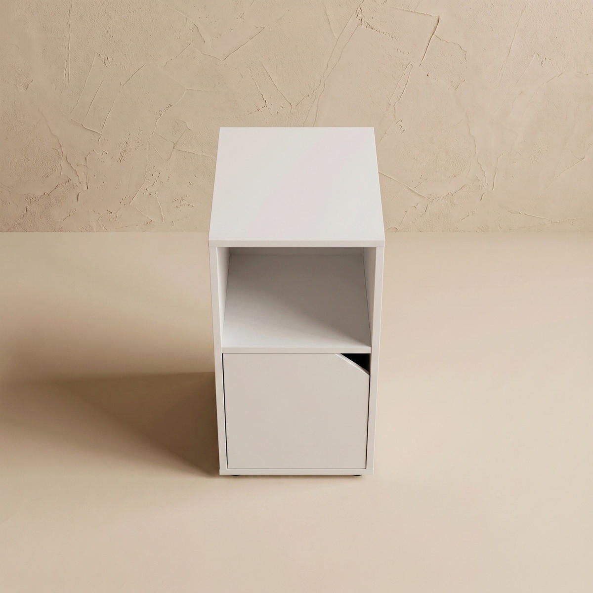 SCHRANK mit Türen 25/34/61,5 cm - Weiß, Holzwerkstoff (34/61.5/25cm) - SCENA LIVING