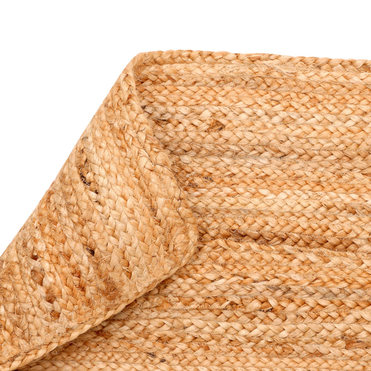 JUTETEPPICH Nitin natur 200/140 cm - Naturfarben, Naturmaterialien (140/200cm) - My-Rug